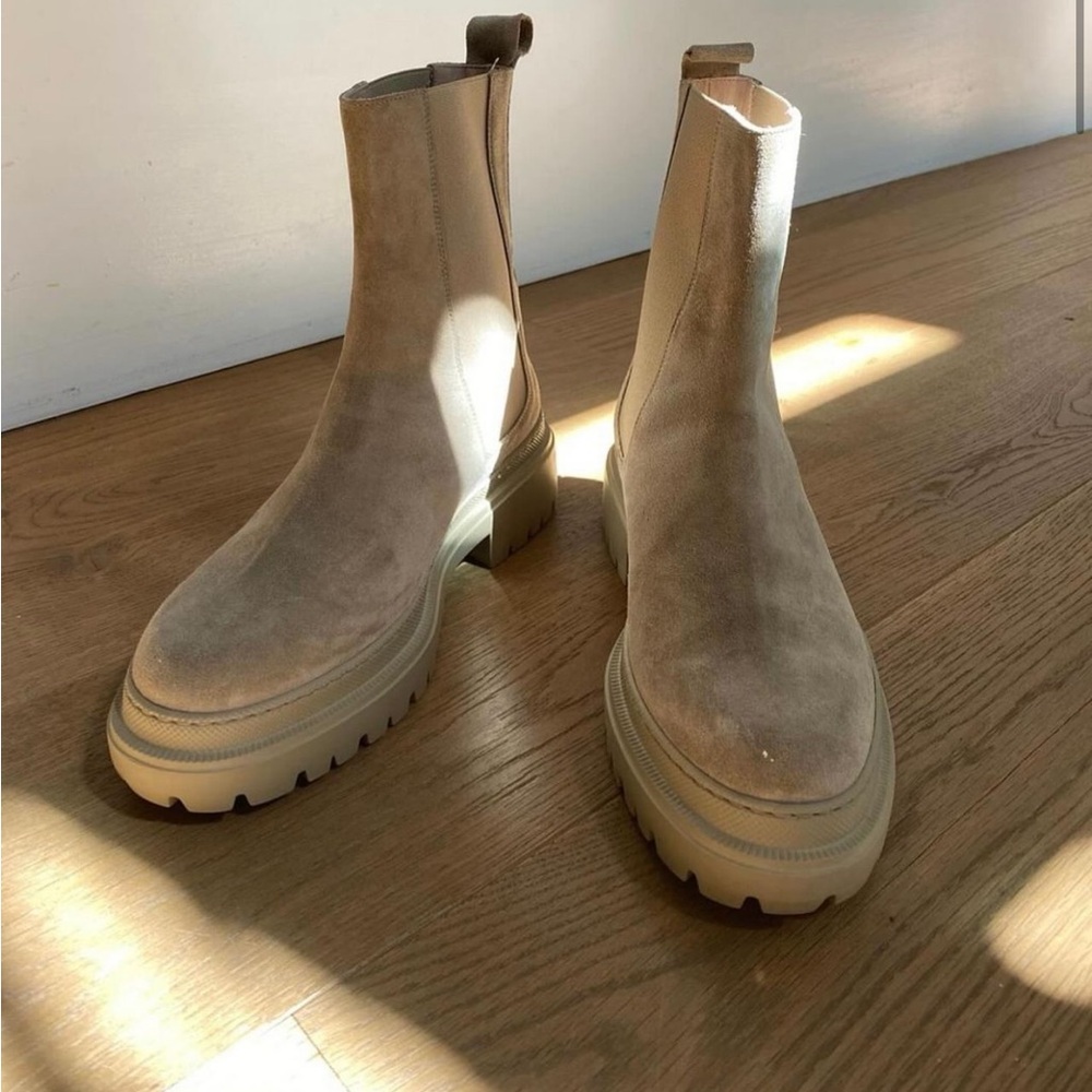 Maguire sand suede boots. New without box. Size 41.